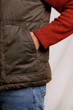 Blayney Gilet Bark -WeirdFish Clothing Shop 101389