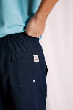 Banning Recycled Polyester Swim Shorts Navy -WeirdFish Clothing Shop 105669