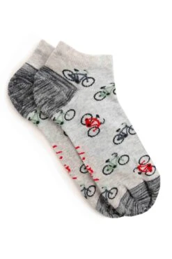Rolph Trainer Socks 3 Pack Grey Marl -WeirdFish Clothing Shop 105817