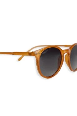 Williams Round Sunglasses Mustard -WeirdFish Clothing Shop 106119