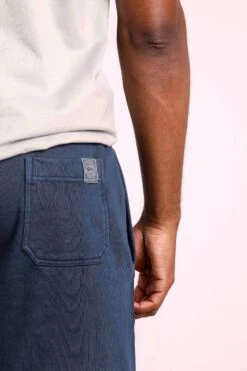 Hamilton Sunwashed Sweatshirt Shorts Navy -WeirdFish Clothing Shop 107594