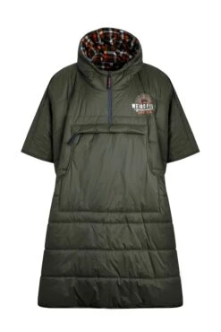 Indiana Showerproof Blanket Robe Fir Green -WeirdFish Clothing Shop 108232