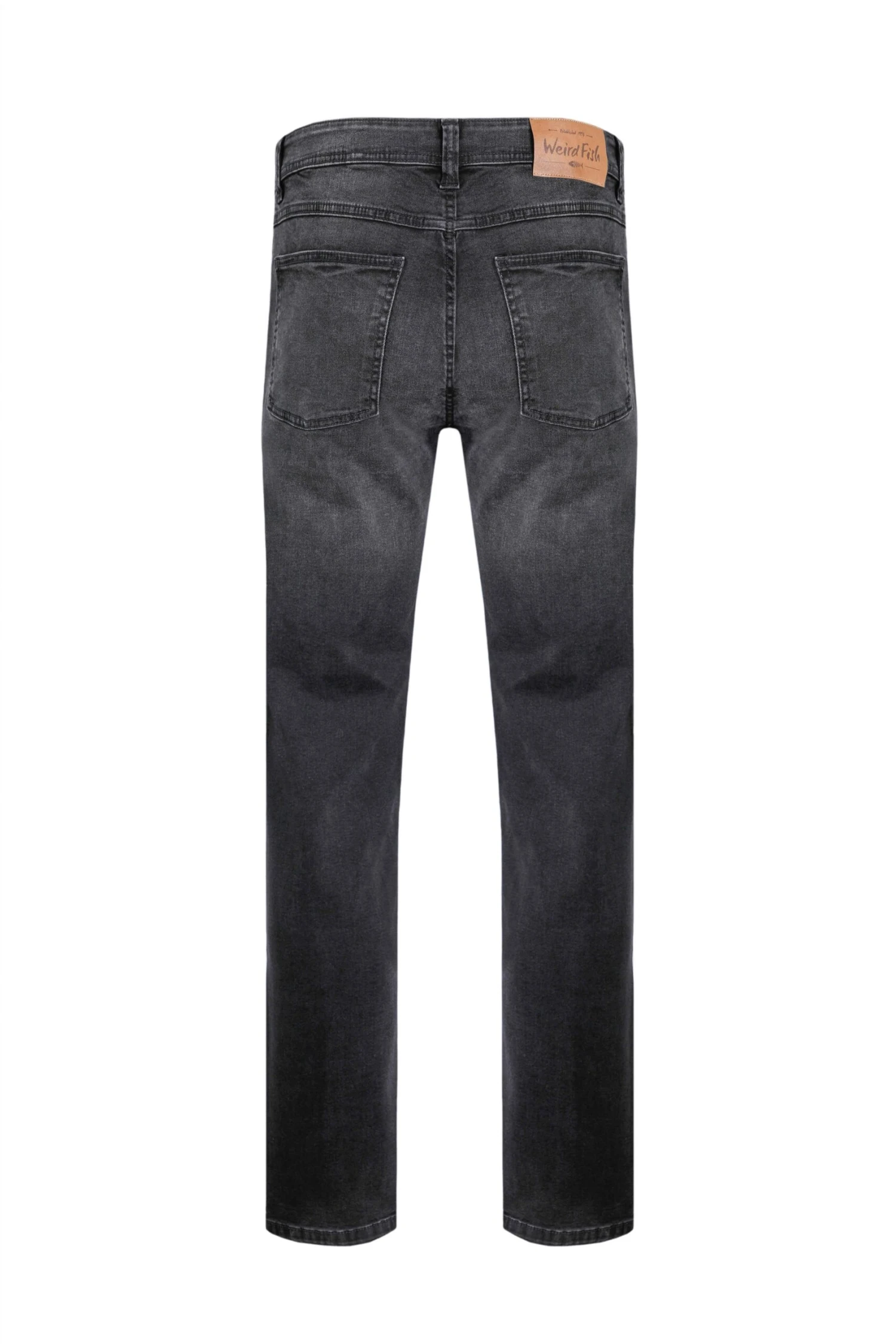 Eddie Straight Leg Denim Jeans Washed Black 7 Eddie Straight Leg Denim Jeans Washed Black - Image 7