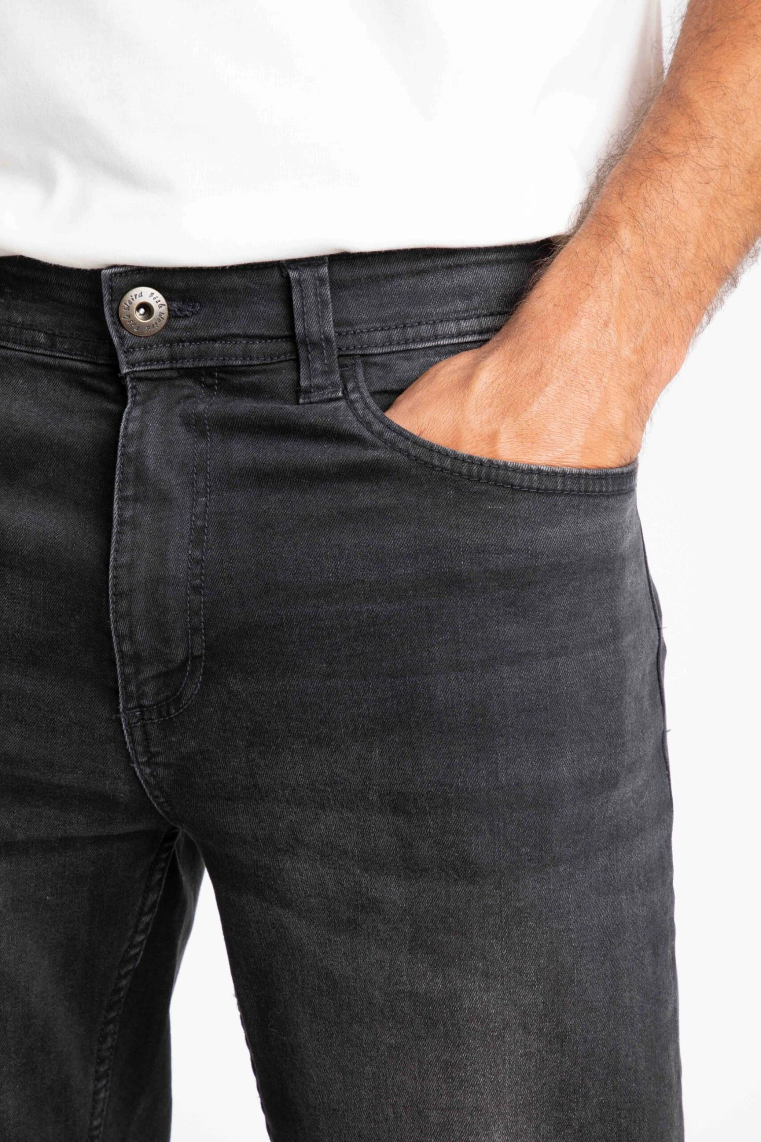 Eddie Straight Leg Denim Jeans Washed Black 8 Eddie Straight Leg Denim Jeans Washed Black - Image 8