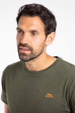 Fished Branded T-Shirt Fir Green -WeirdFish Clothing Shop 111587
