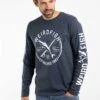 Making Waves Branded Long Sleeve T-Shirt Navy