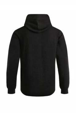 Samuel Knitted Full Zip Hooded Jumper Black -WeirdFish Clothing Shop 115150