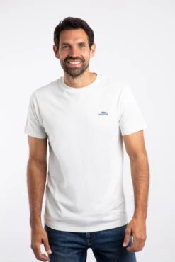 Hooked Branded T-Shirt Chalk -WeirdFish Clothing Shop 115335