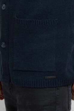 Brad Knitted Cardigan Midnight -WeirdFish Clothing Shop 116871