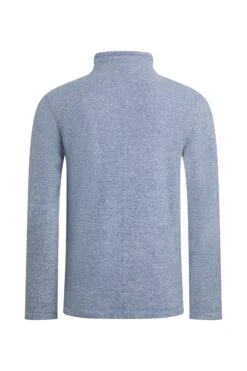 Thames Eco Full Zip Snow Marl Fleece Mid Blue 11 Thames Eco Full Zip Snow Marl Fleece Mid Blue -WeirdFish Clothing Shop 117183