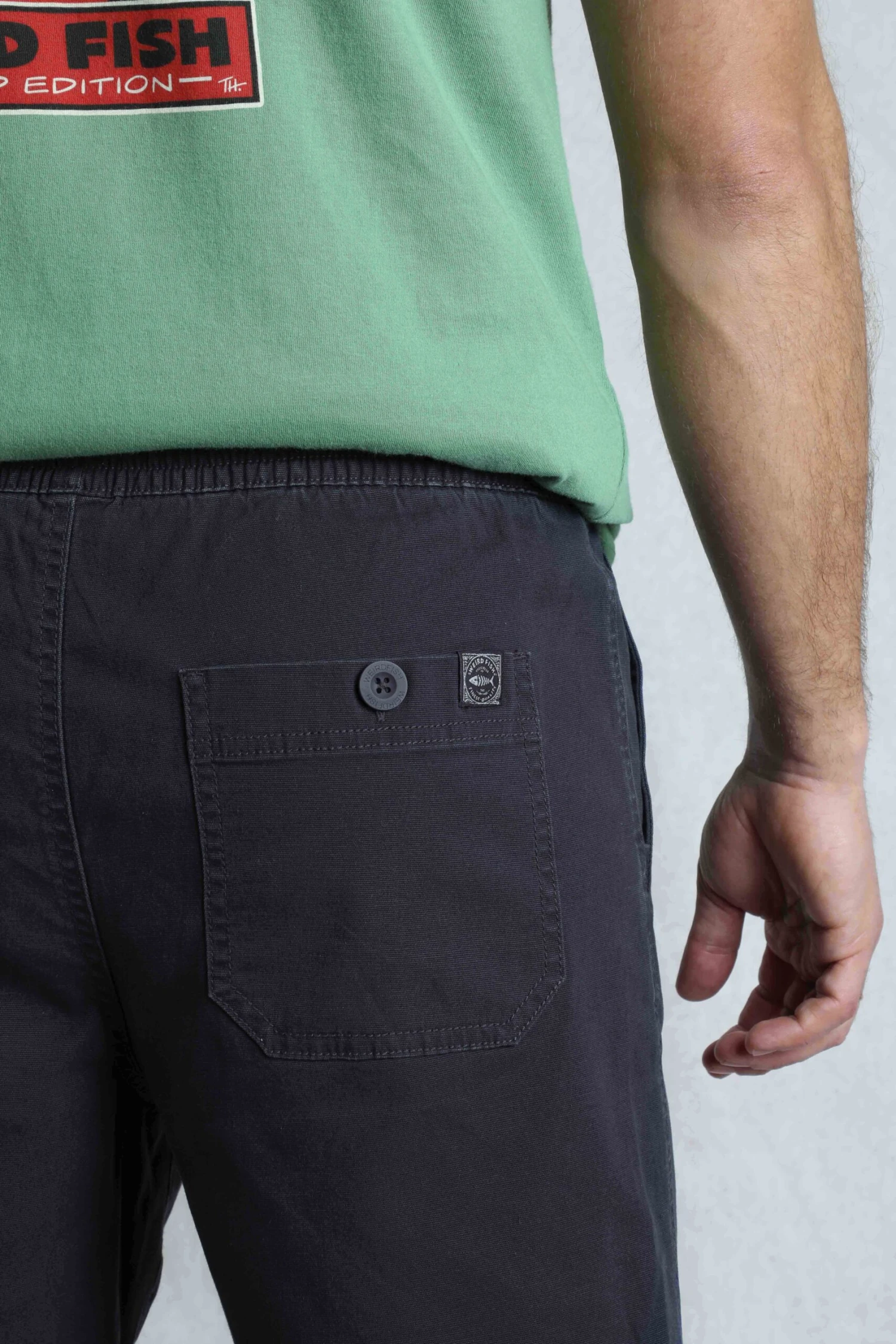 Weston Canvas Shorts Navy 5 Weston Canvas Shorts Navy - Image 5