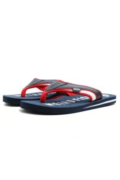 Columbia Branded Flip Flops Dark Navy