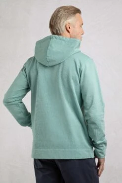 Woodside Sun-washed Loopback Hoodie Mineral Blue -WeirdFish Clothing Shop 121226