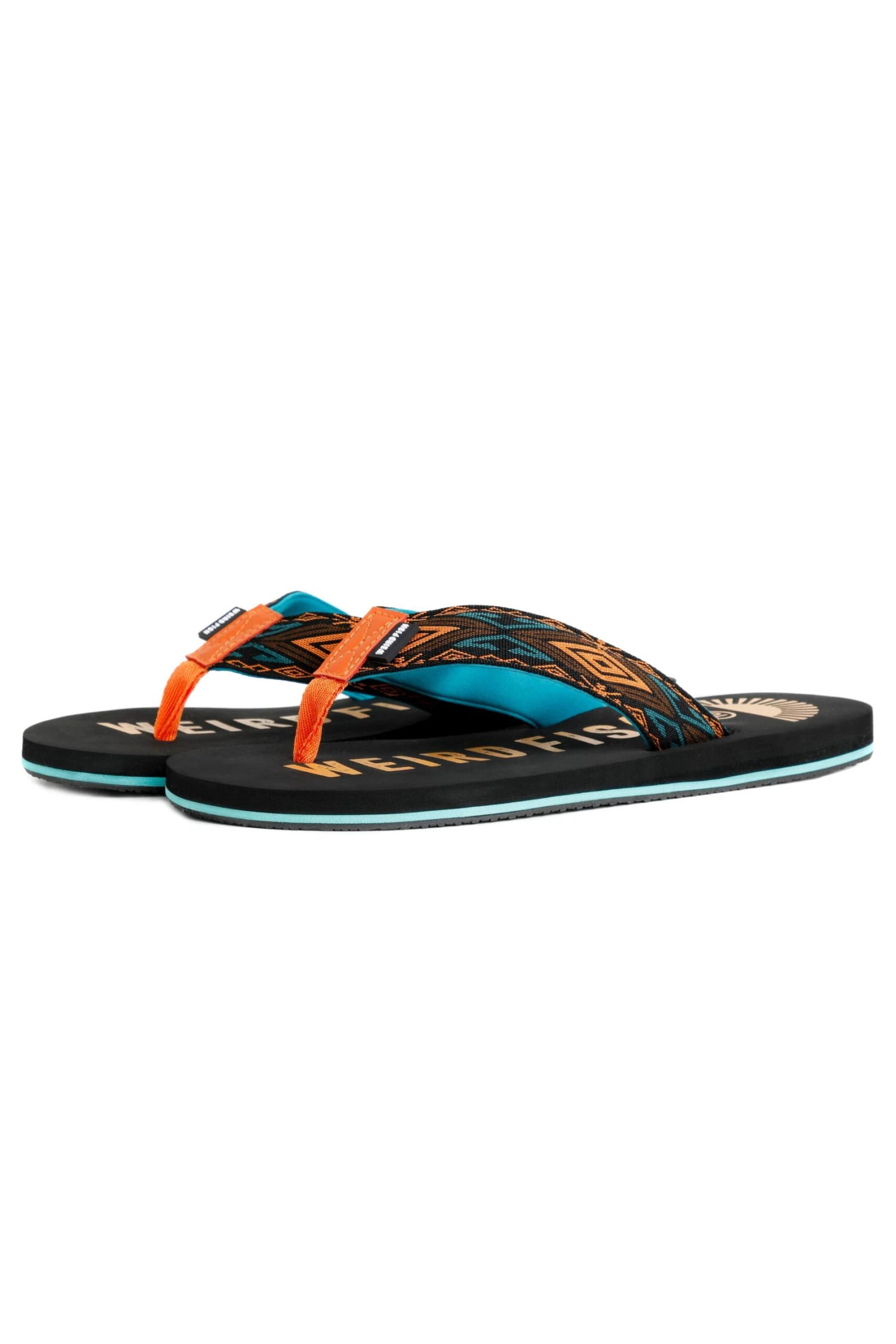 Hamdon Jacquard Flip Flop Black 2 Hamdon Jacquard Flip Flop Black - Image 2