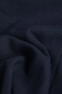 Carter Knitted Full Zip Bomber Jacket Midnight -WeirdFish Clothing Shop 121385