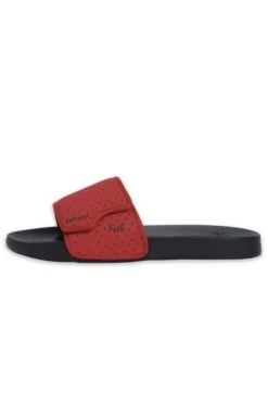 Oliver Pool Sliders Retro Red -WeirdFish Clothing Shop 121620