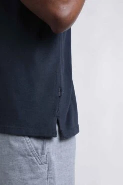 Grafton Organic Cotton Soft Jersey Shirt Navy 14 Grafton Organic Cotton Soft Jersey Shirt Navy -WeirdFish Clothing Shop 121726