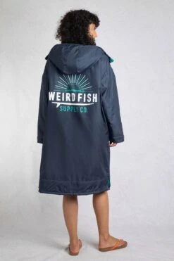 Atlantic Unisex Waterproof Changing Robe Blue Surf -WeirdFish Clothing Shop 121738