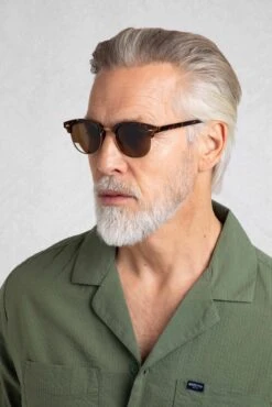 Johnson Clubmaster Sunglasses Antique Tan 13 Johnson Clubmaster Sunglasses Antique Tan -WeirdFish Clothing Shop 122139