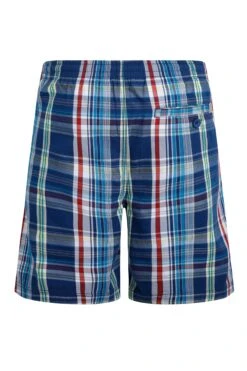 Manson Madras Check Shorts Estate Blue 12 Manson Madras Check Shorts Estate Blue -WeirdFish Clothing Shop 122546