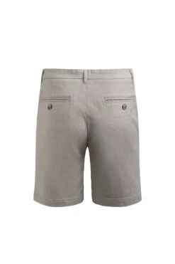 Charleston Textured Chino Shorts Stone -WeirdFish Clothing Shop 123331