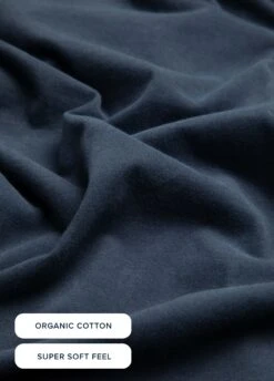 Grafton Organic Cotton Soft Jersey Shirt Navy 15 Grafton Organic Cotton Soft Jersey Shirt Navy -WeirdFish Clothing Shop 124052