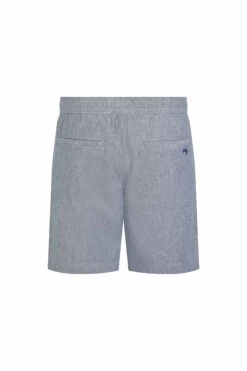 Winchester Relaxed Linen Rich Shorts Denim 12 Winchester Relaxed Linen Rich Shorts Denim -WeirdFish Clothing Shop 124567