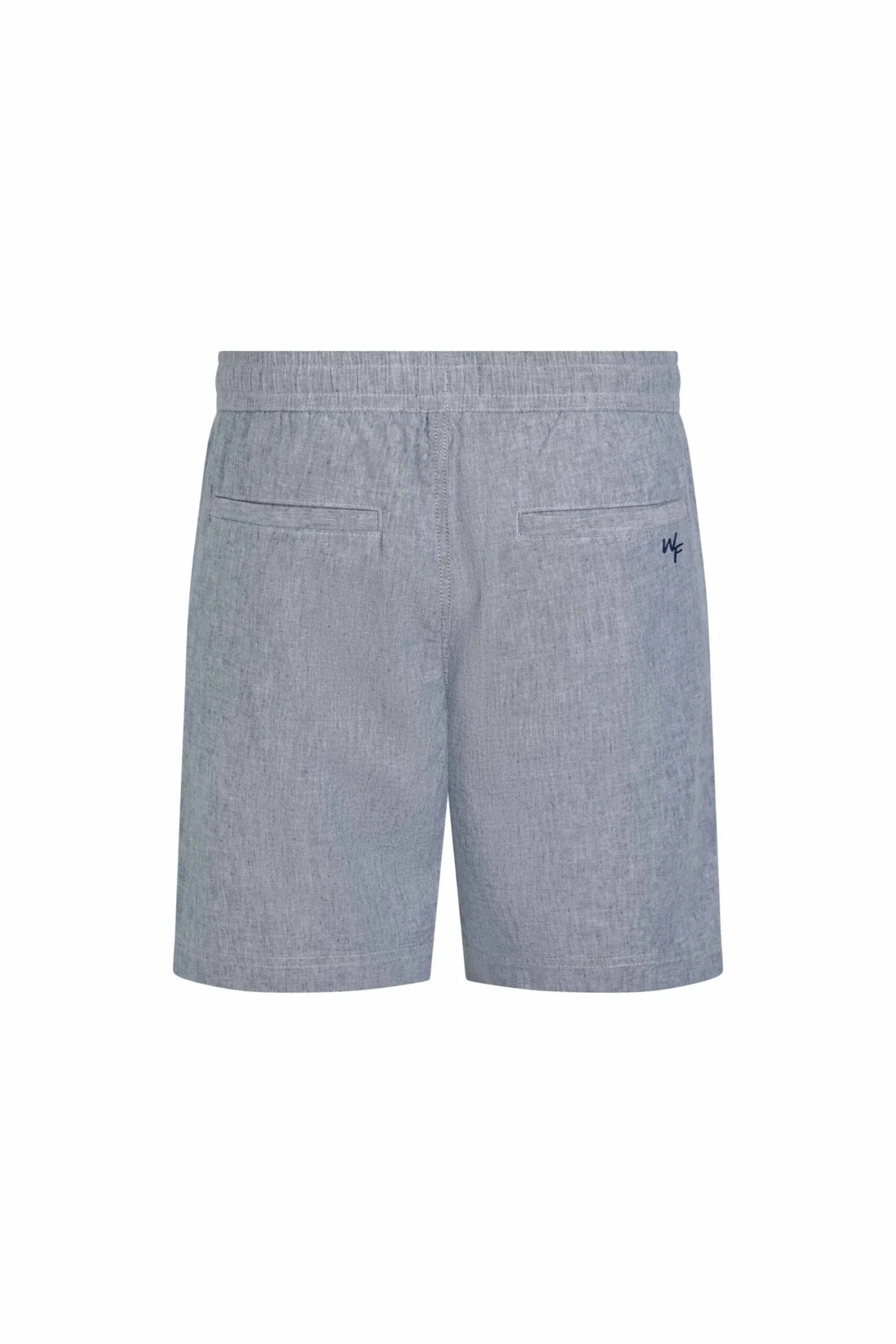 Winchester Relaxed Linen Rich Shorts Denim 5 Winchester Relaxed Linen Rich Shorts Denim - Image 5