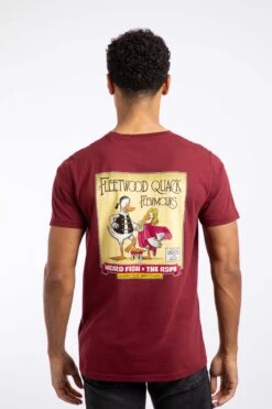 Flewmours RSPB Collaboration Back Print Artist T-Shirt Port