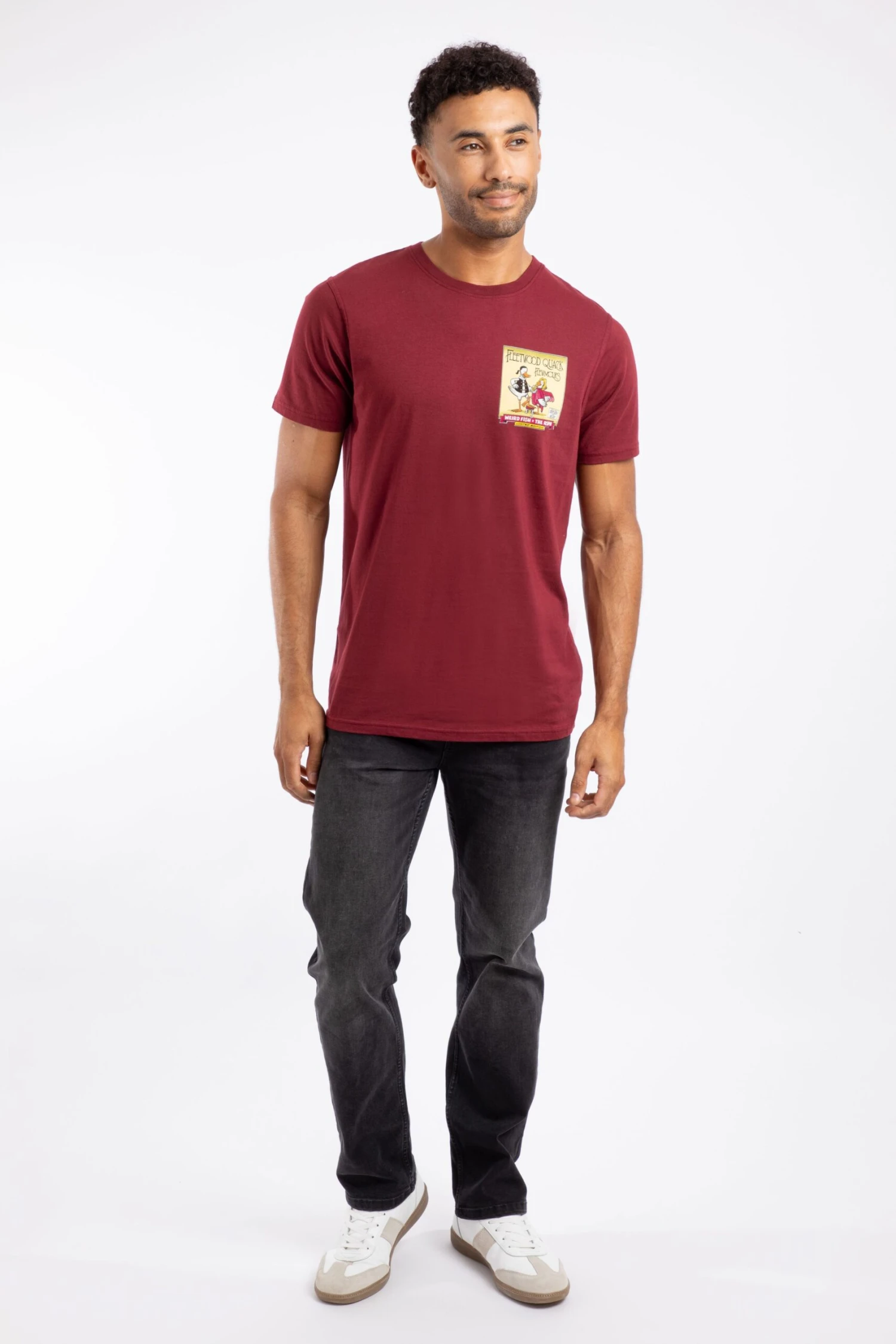 Flewmours RSPB Collaboration Back Print Artist T-Shirt Port 4 Flewmours RSPB Collaboration Back Print Artist T-Shirt Port - Image 4