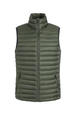 Langtree Lightweight Showerproof Padded Gilet Deep Lichen Green -WeirdFish Clothing Shop 126213