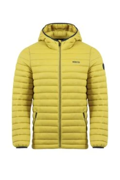 Flete Lightweight Showerproof Padded Hooded Jacket Antique Moss -WeirdFish Clothing Shop 126222