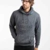 Perranporth Embossed Grindle Hoodie Black