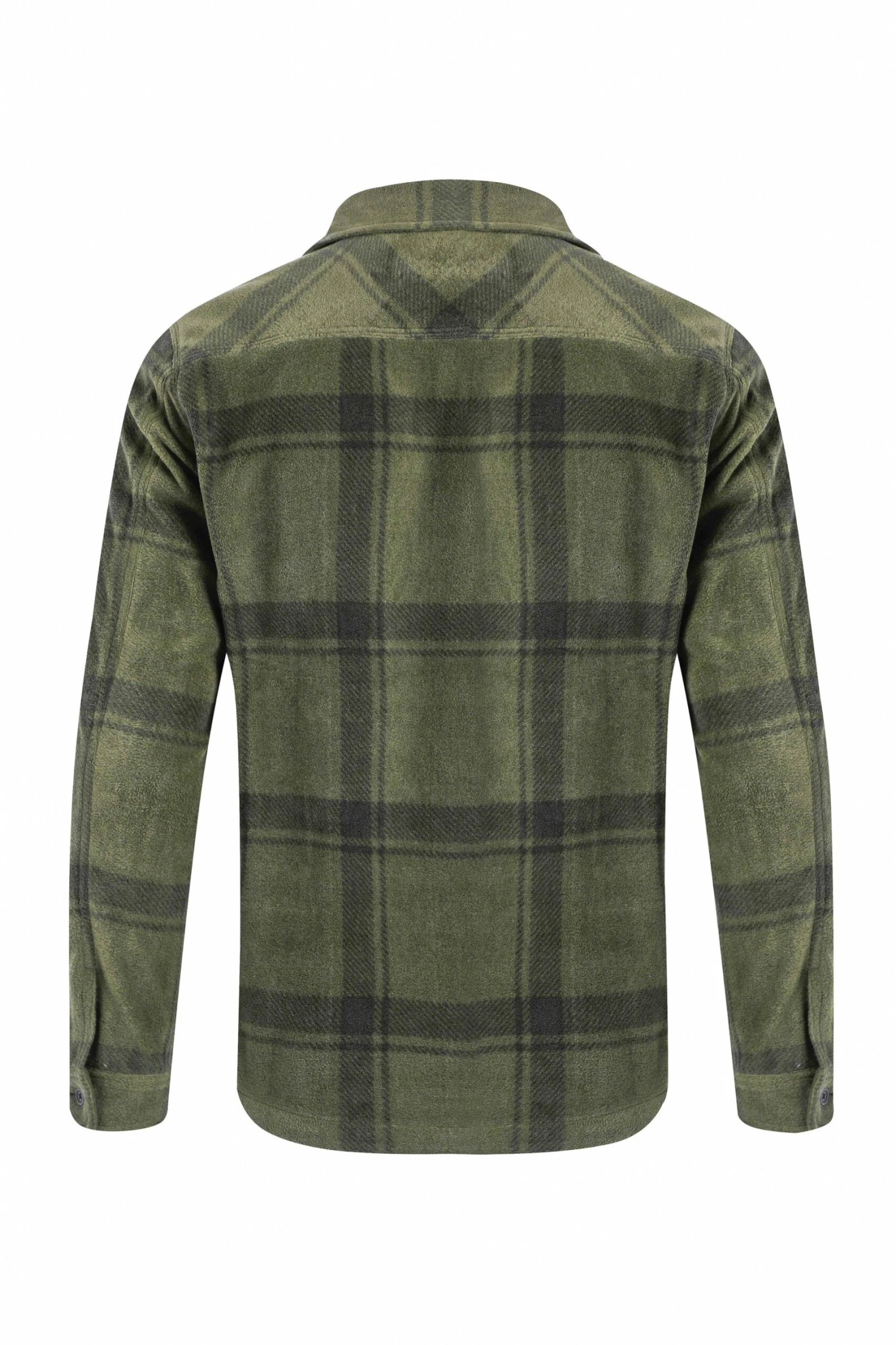 Darrow Printed Fleece Shirt Winter Green 6 Darrow Printed Fleece Shirt Winter Green - Image 6