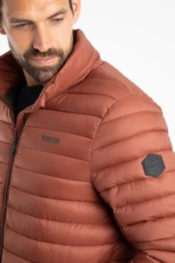 Crantock Lightweight Showerproof Padded Jacket Conker -WeirdFish Clothing Shop 127098