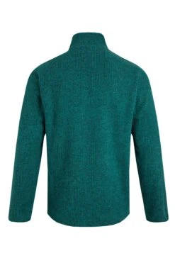 Newport 1/4 Zip Ribbed Fleece Deep Teal 12 Newport 1/4 Zip Ribbed Fleece Deep Teal -WeirdFish Clothing Shop 128102