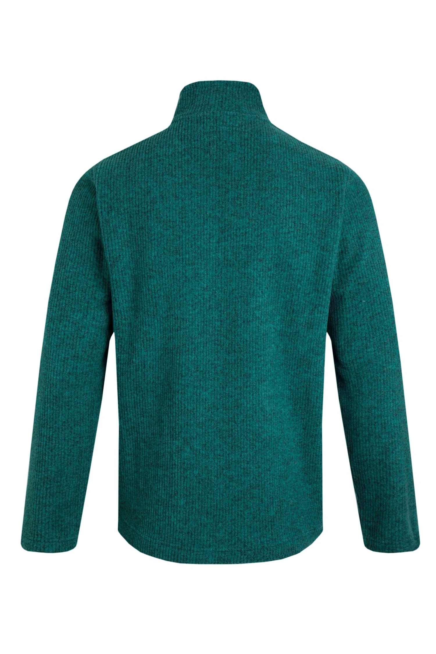 Newport 1/4 Zip Ribbed Fleece Deep Teal 6 Newport 1/4 Zip Ribbed Fleece Deep Teal - Image 6