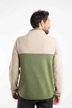 Tristan 1/4 Zip Colour Block Microfleece Artichoke 9 Tristan 1/4 Zip Colour Block Microfleece Artichoke -WeirdFish Clothing Shop 128192