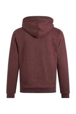 Camborne Borg Lined Full Zip Hoodie Bitter Chocolate -WeirdFish Clothing Shop 128675
