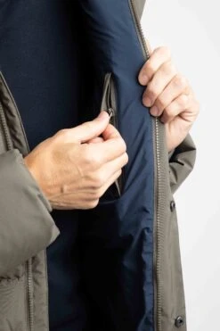 Calderwood Heavy Weight Padded Jacket Deep Lichen Green -WeirdFish Clothing Shop 129171