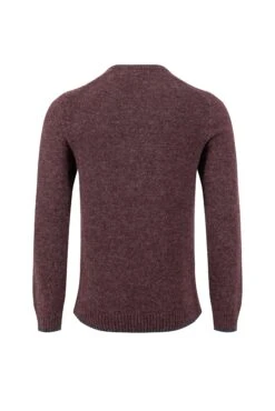 Gorleston Crew Neck Jumper Aubergine 13 Gorleston Crew Neck Jumper Aubergine -WeirdFish Clothing Shop 129407