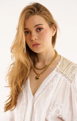 RobeAbel Blanc -WeirdFish Clothing Shop abel 3