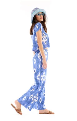 PantalonAlessandro Bleu -WeirdFish Clothing Shop alessandro 5