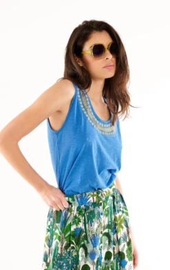 TopAlix Bleu 6 TopAlix Bleu -WeirdFish Clothing Shop alix 14