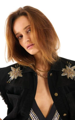 VesteAlma Noir -WeirdFish Clothing Shop alma 3