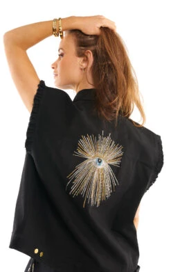 VesteAlma Noir -WeirdFish Clothing Shop alma 4