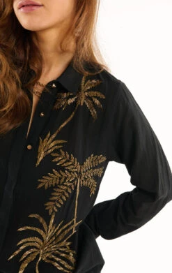 ChemiseAngelo Noir -WeirdFish Clothing Shop angelo 13