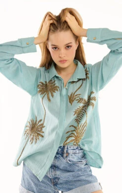 ChemiseAngelo Bleu -WeirdFish Clothing Shop angelo 2