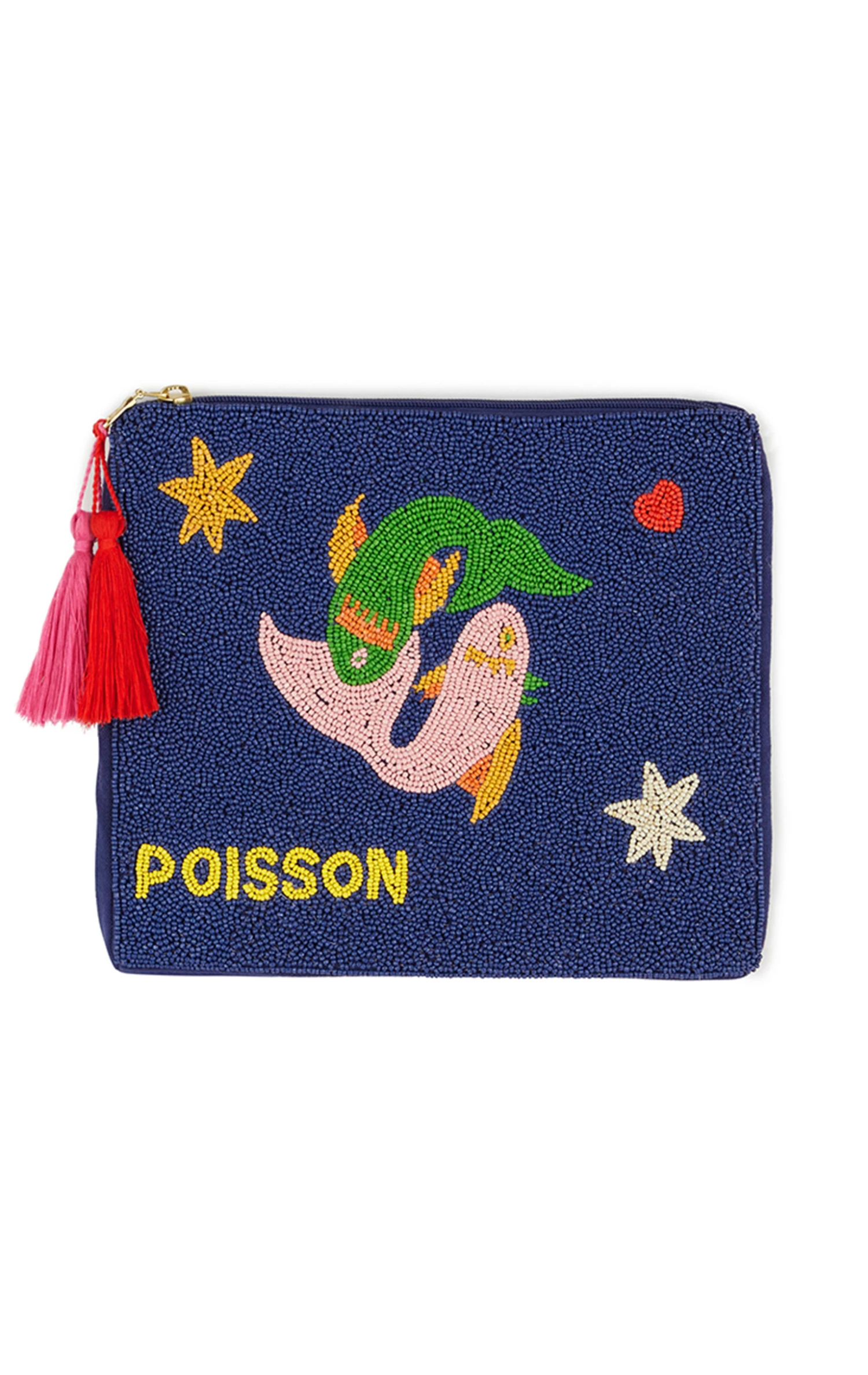 Sac PochetteAstrolova Poisson Bleu Marine 1 Sac PochetteAstrolova Poisson Bleu Marine