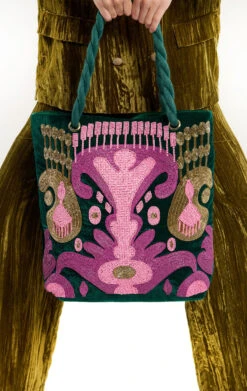 Sac CabasAwake Vert -WeirdFish Clothing Shop awake 7